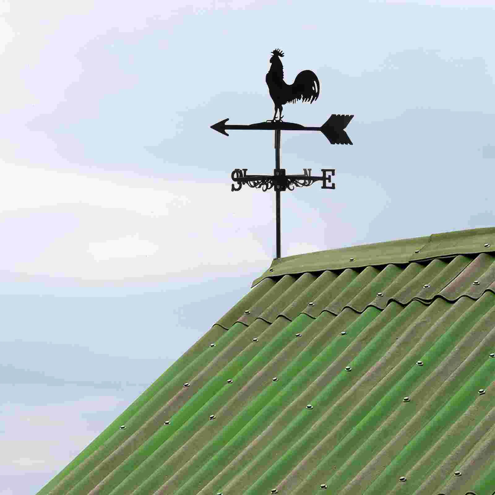 Флюгер на крышу наземный флюгер декор для двора индикатор направления ветра в