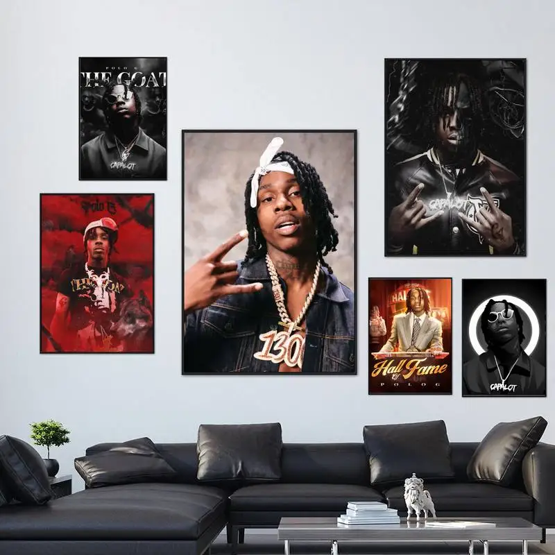 

Singer-P-Polo G POSTER Prints Wall Pictures Living Room Home Decoration Small