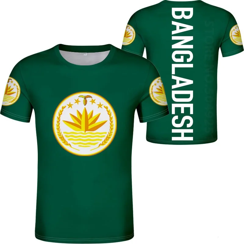 

Bgd bangladesh t camisa país faculdade camiseta diy bd bengali nação bandeira roupas preto impressão livre feito sob encomenda c