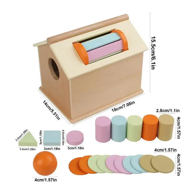 Игрушки по форме Сортировщик форм для обучения и развития сортировки цветов