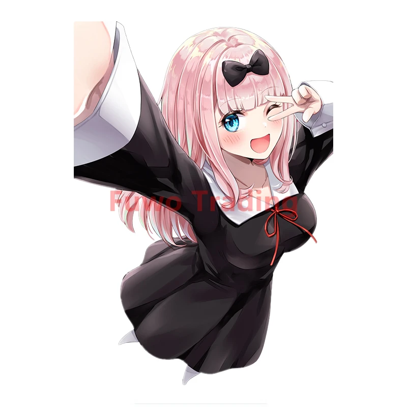 

Fuwo Trading Exterior Accessories Kaguya Sama Love Is War Fujiwara Chika Sweet Girl Car Motorcycle Waterproof Sticker Decal