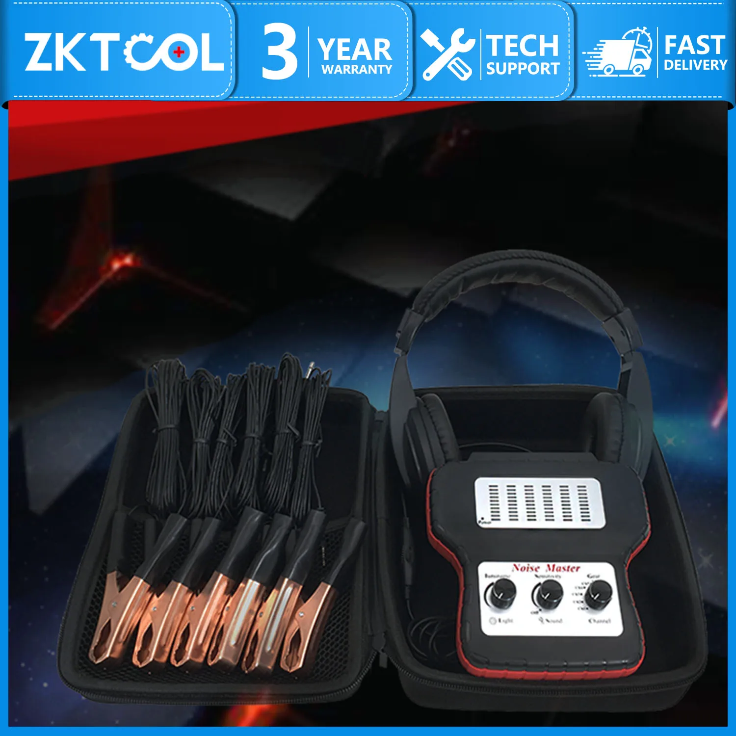 

Система шасси, электронный стетоскоп для ушей, диагностический комплект с наушниками, шестиканальный стетоскоп, тестер ненормального звука