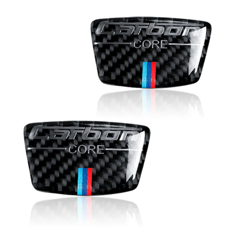 

Carbon Fiber Car Core Logo B Column Anti-Scratch Sticker For BMW E46 E90 E60 E39 F10 E36 F20 G20 1 3 5 7 Series M Performance