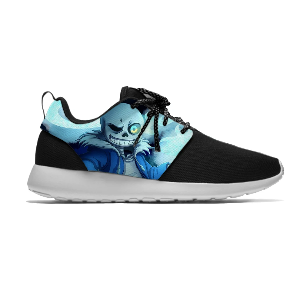 

Кроссовки унисекс дышащие легкие с 3D-принтом, череп, скелет