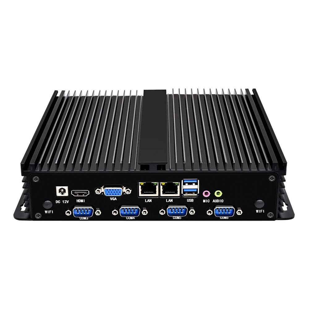 

Hot Sale Thin Linux Intel Core I7 7500U 7200U Six COM Processor Dual Core Fanless Industrial Mini PC