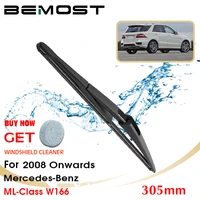 bemost car rear windshield wiper arm blade brushes for mercedes benz ml class w166 2008 onwards 305mm windscreen auto styling