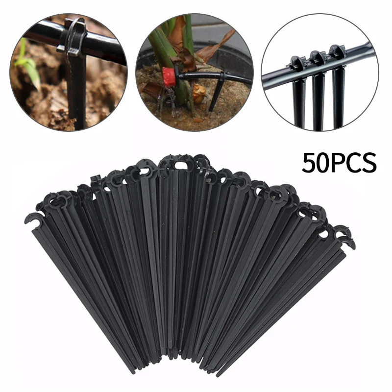 

50 шт., соединитель для сада, 1/4 дюйма, 4/7 мм