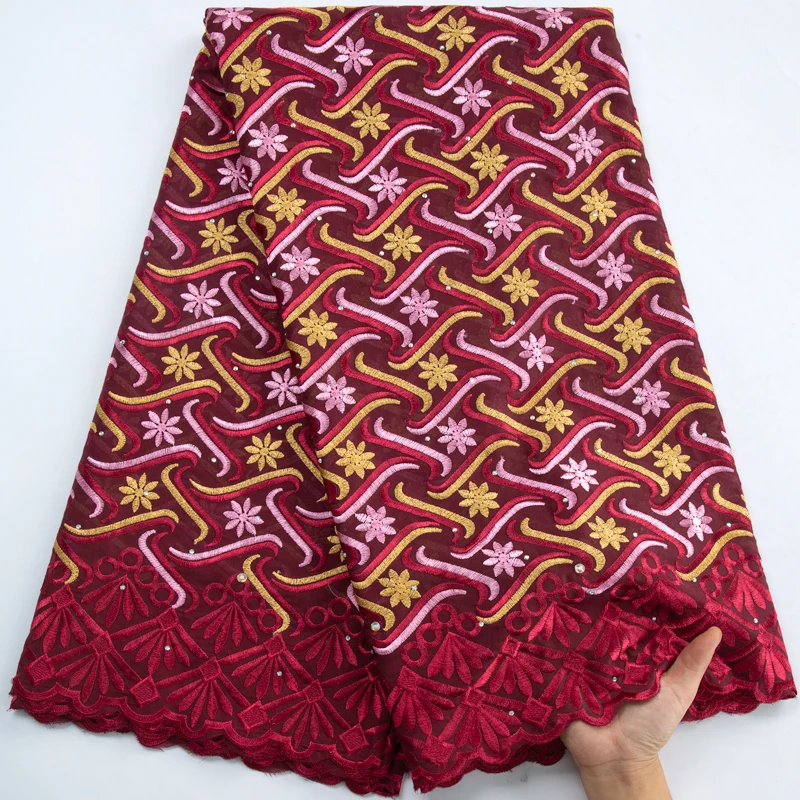 Кружевное швейцарское кружево SJD желтого цвета в Швейцарии со стандартом 2023