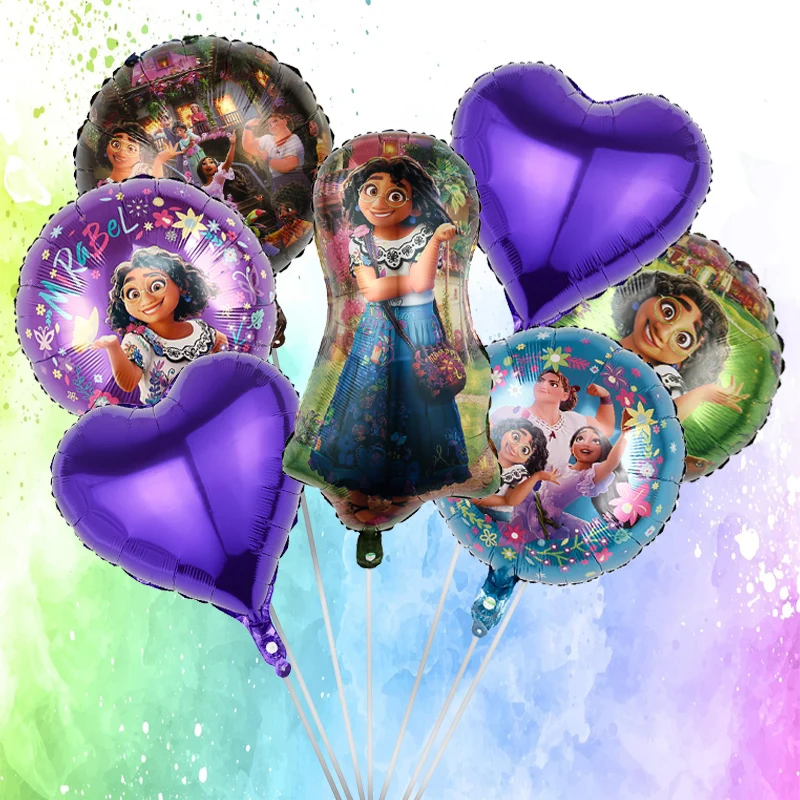 

Disney Princess Encanto Mirabel Foil Balloons Kids Birthday Party Decoration Wedding Backdrop Props Baby Shower Gift Cartoon Toy