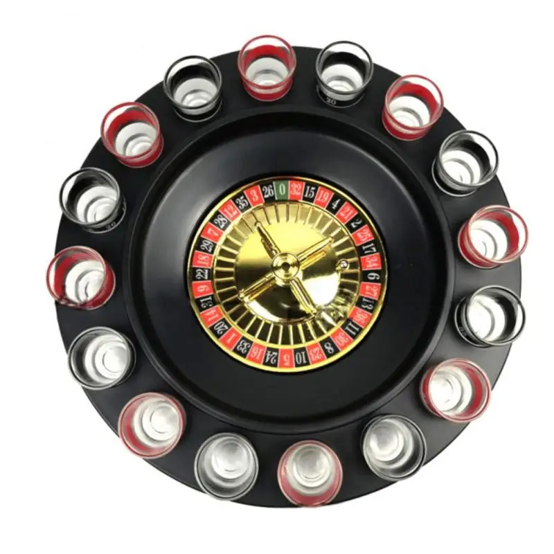 

Russian Roulette Cup Turntable Ktv Party Games Russian Test Game Drinking Funny Tool 16 Shots 16 Hole For Fun Ktv Roulette Game