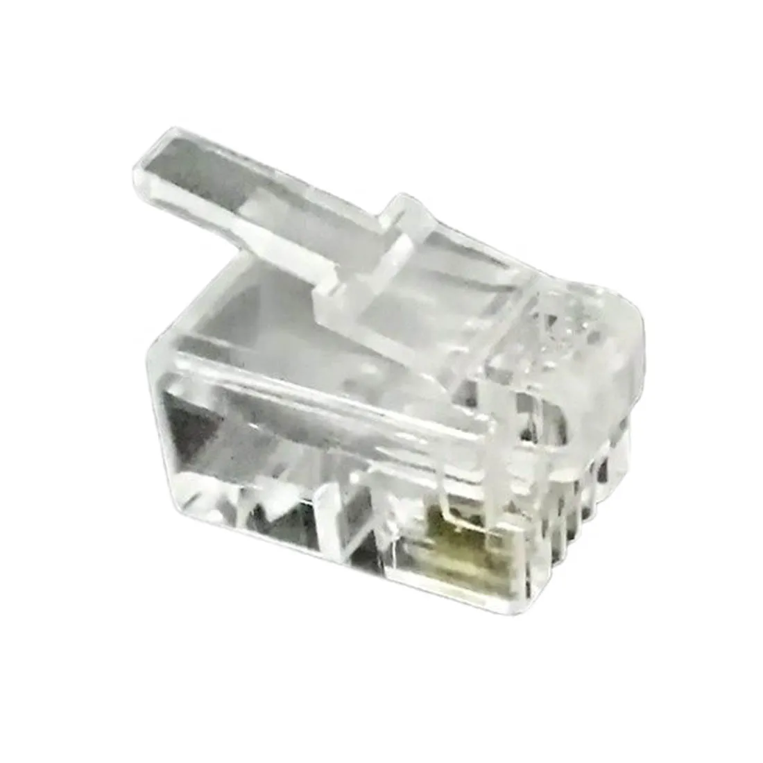 tp 4p4c вилка телефонная rj11 на кабель