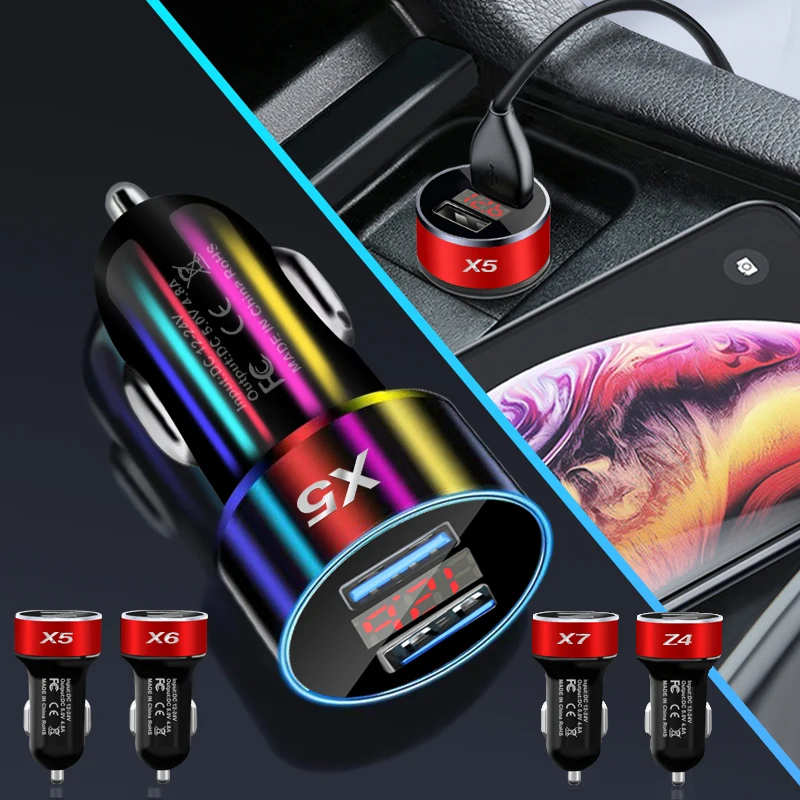 

Car Charger Dual USB Digital Display Voltmeter for Bmw E34 E36 E39 E46 E53 E60 E61 E90 X1 X3 X4 X5 X6 X7 Z4 Car Accessories