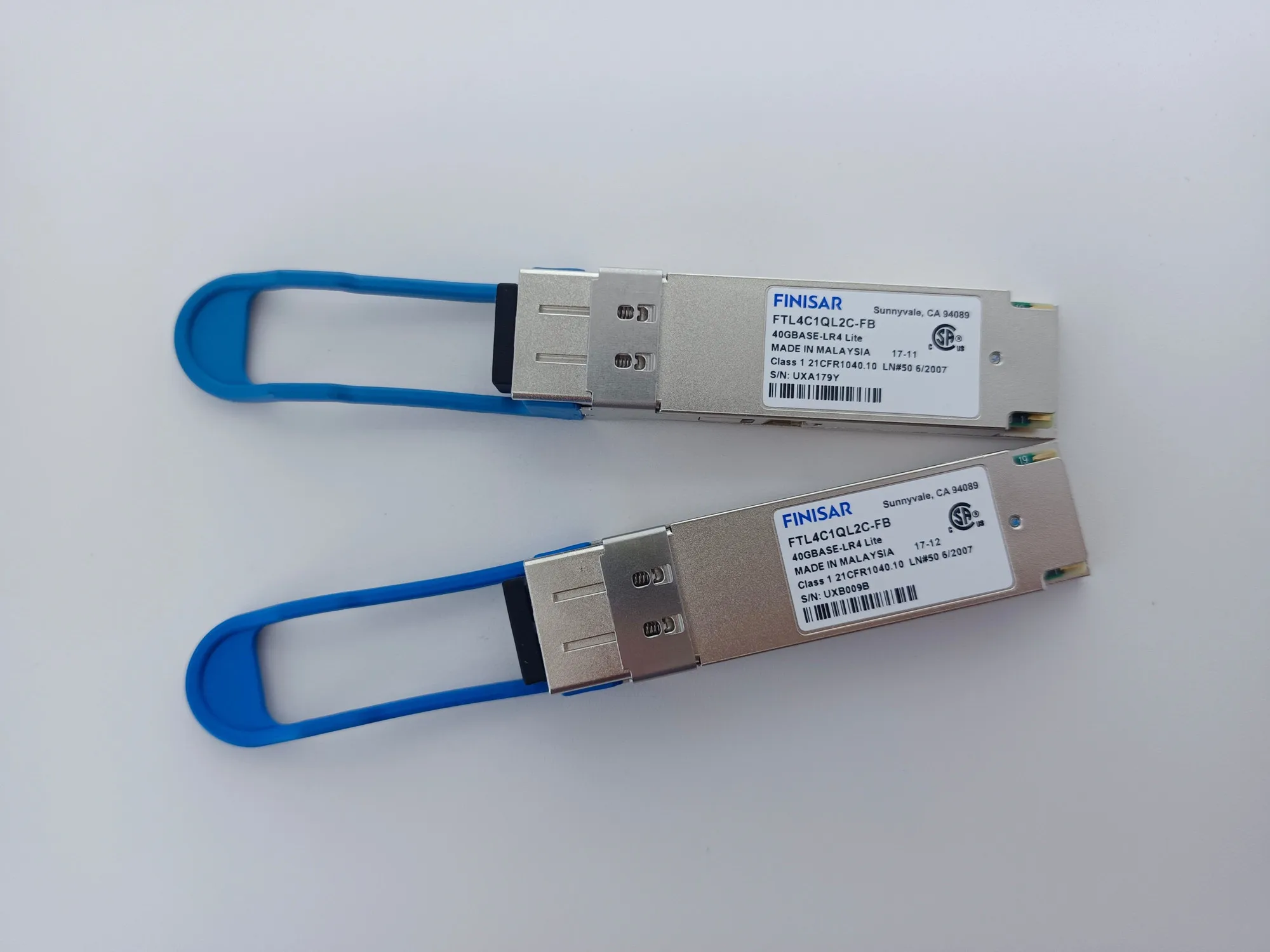 Finisar QSFP Module 40G 2KM Fiber Transceiver FTL4C1QL2C-FB/FTL4C1QL1C-FB/FTL4C1QL1L/QSFP 1310nm 40GB 2km LC 0 to70°C