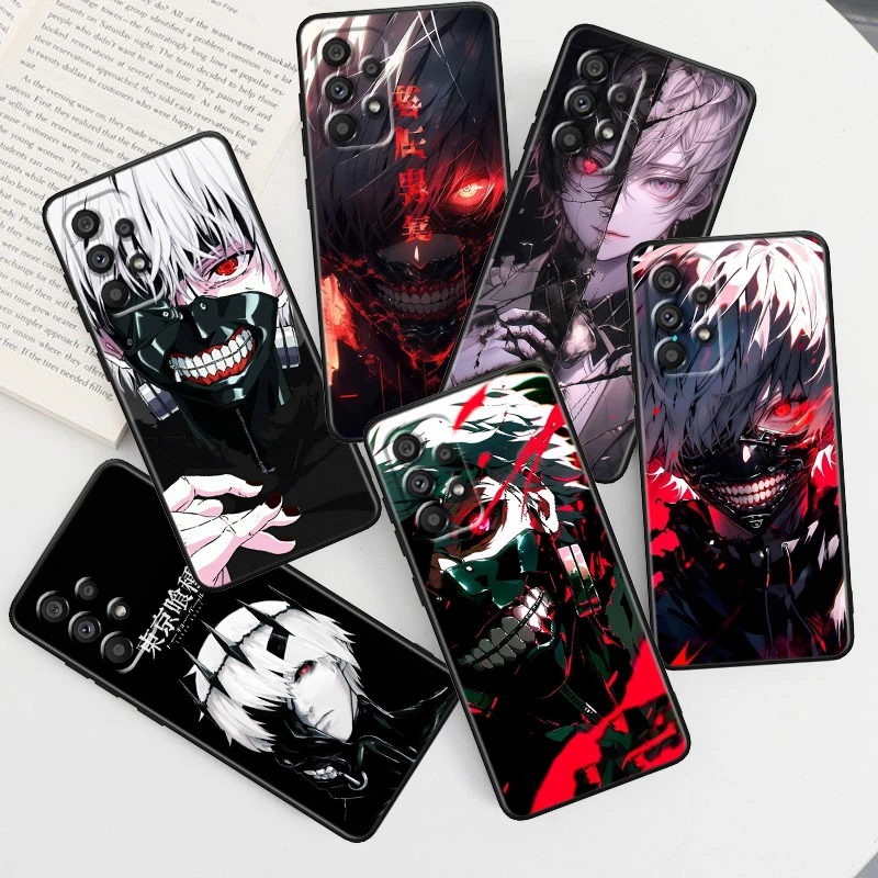 Чехол для телефона с рисунком аниме Токийский Гуль Samsung A53 A52 A33 A32 A51 A71 A21S A13 A73 A55 A22