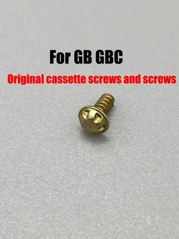 JCD 1 шт. для Gameboy GB GBP GBC GBL GBA NGPC винт корпуса Y-образный винт винты для материнской платы оригинальные винты для кассеты для карт