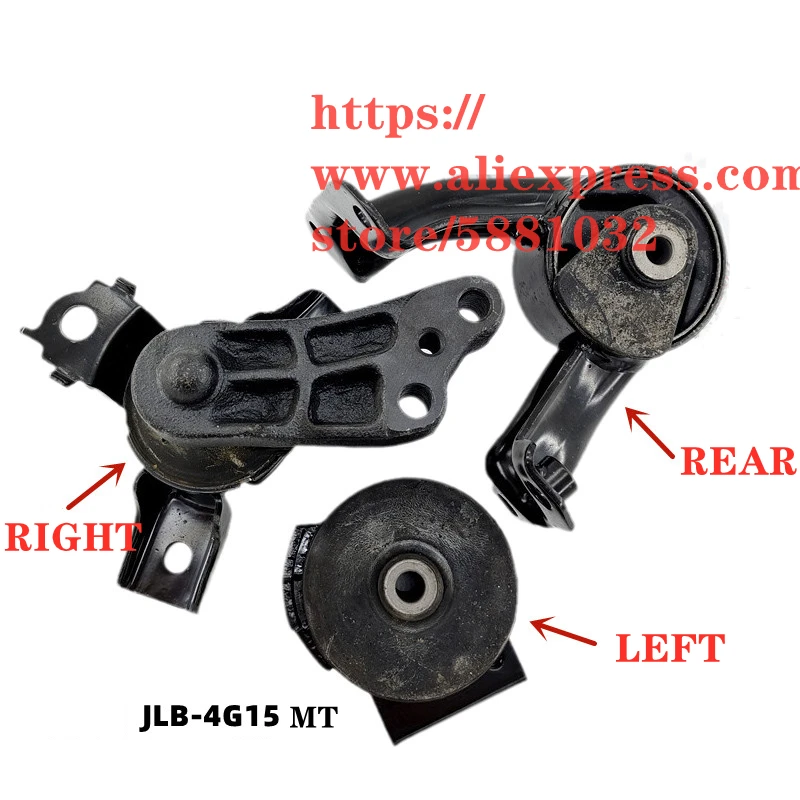 

Engine Isolation Pad Assembly For Geely CK SC6 Enigne Support Rubber Mounting Bracket Suspension Cushion JLB-4G15 Engine MT