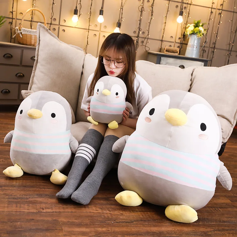 

Cute Big Soft Fat Penguin Plush Toys Stuffed Cartoon Animal Doll Fashion Toy for Kids Stuffed Pillow Girl Christma Birthday Gift