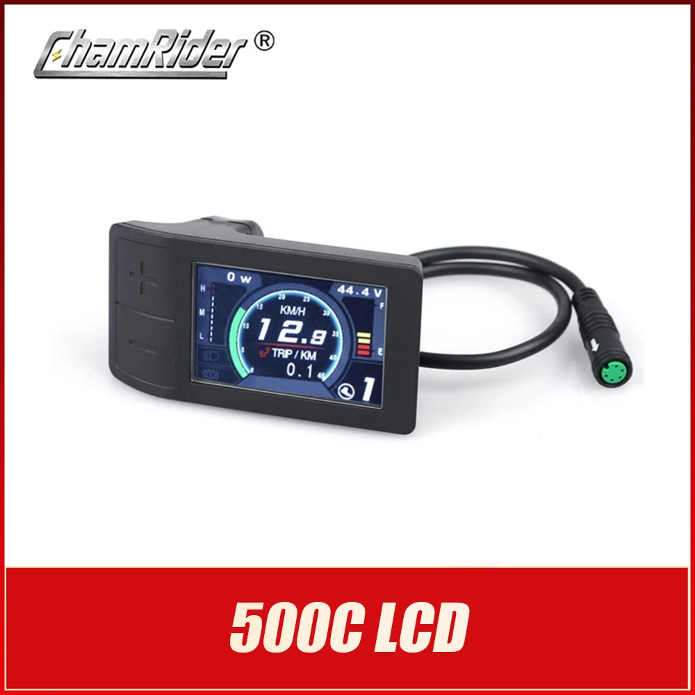 ЖК-дисплей 500C для электровелосипеда 24 В/36 В/48 в