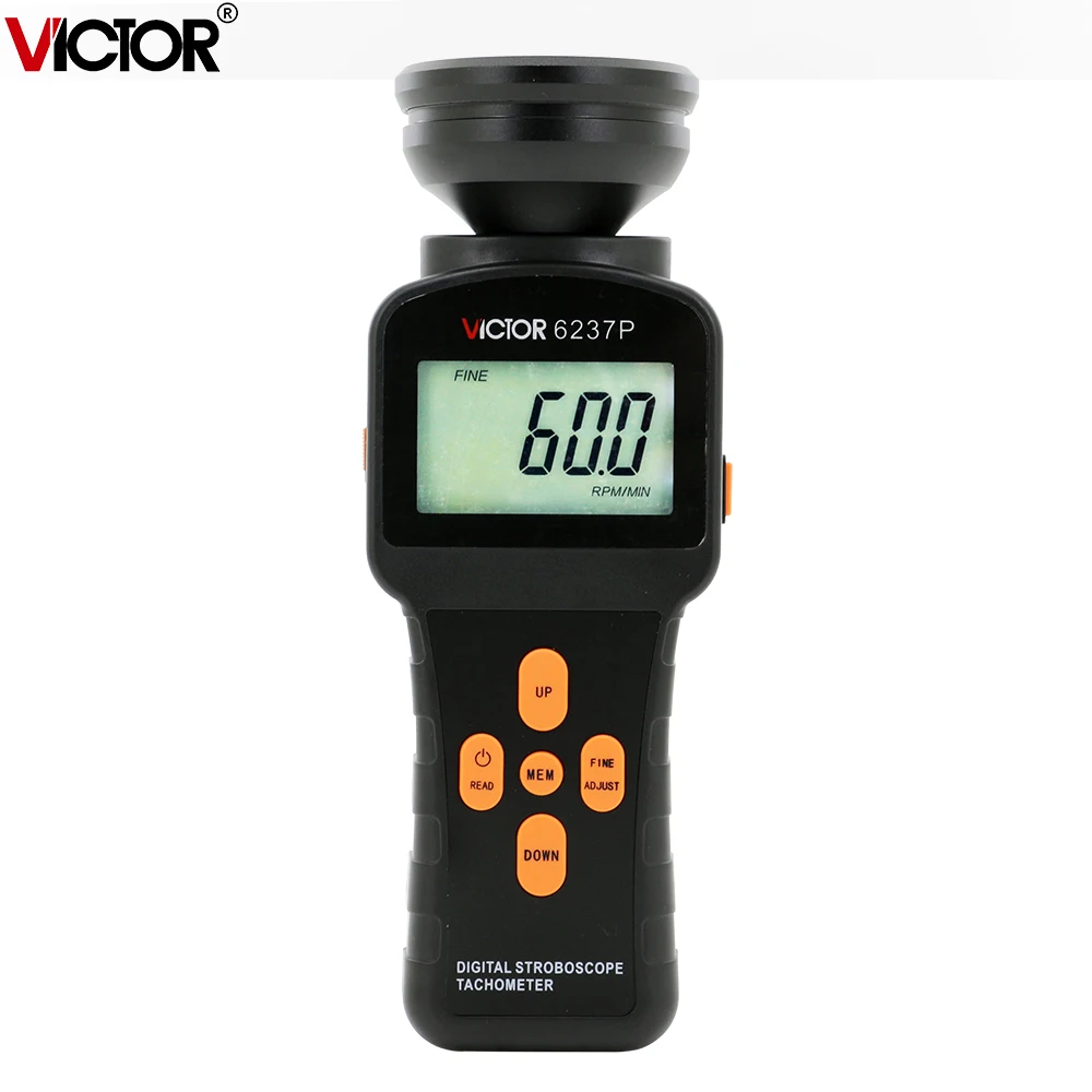 

Tachometer for Small Engines,60-40000 RPM Flicker Meter With Backlight