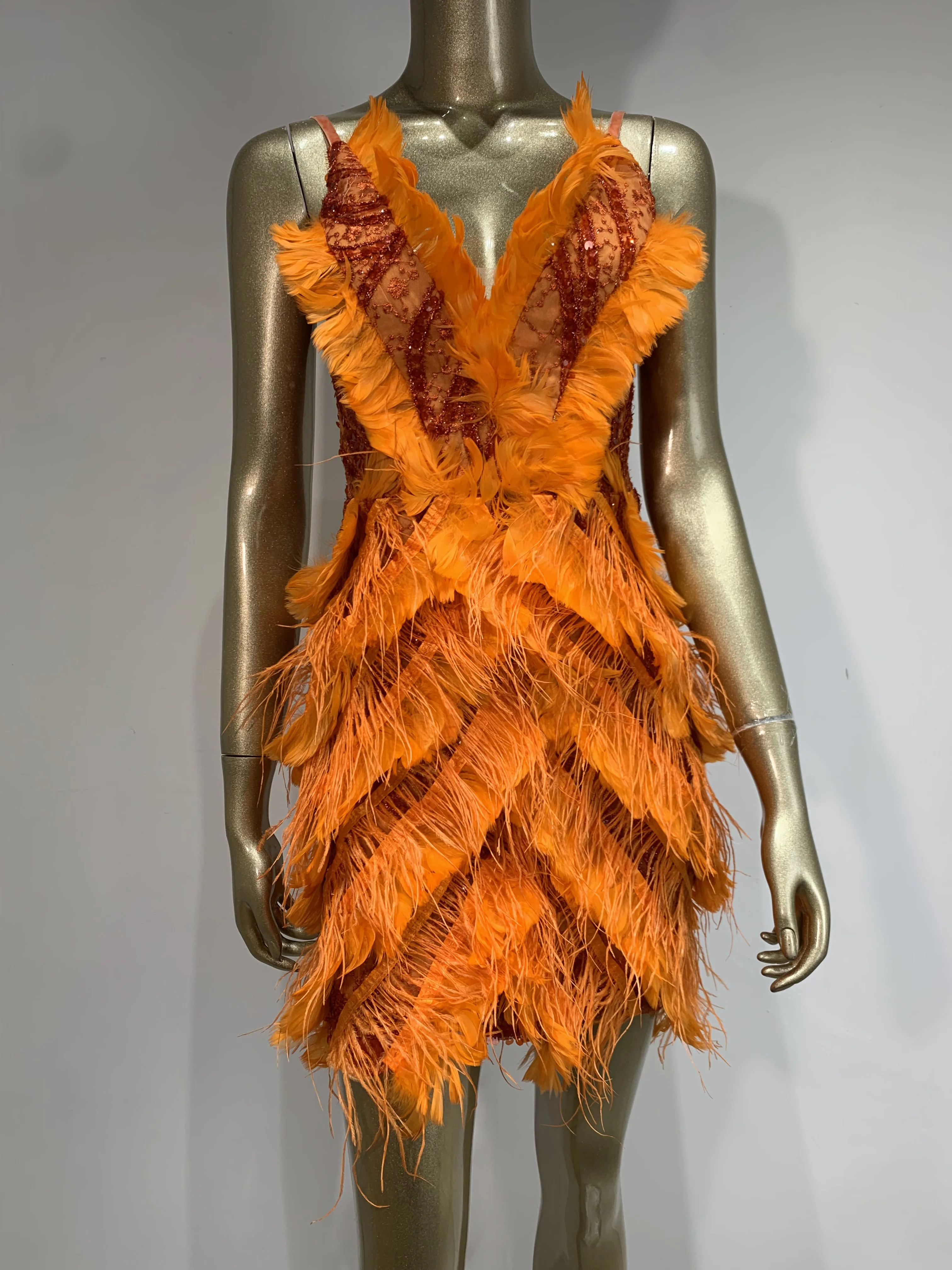 Женское летнее сексуальное облегающее мини-платье с v-образным вырезом и