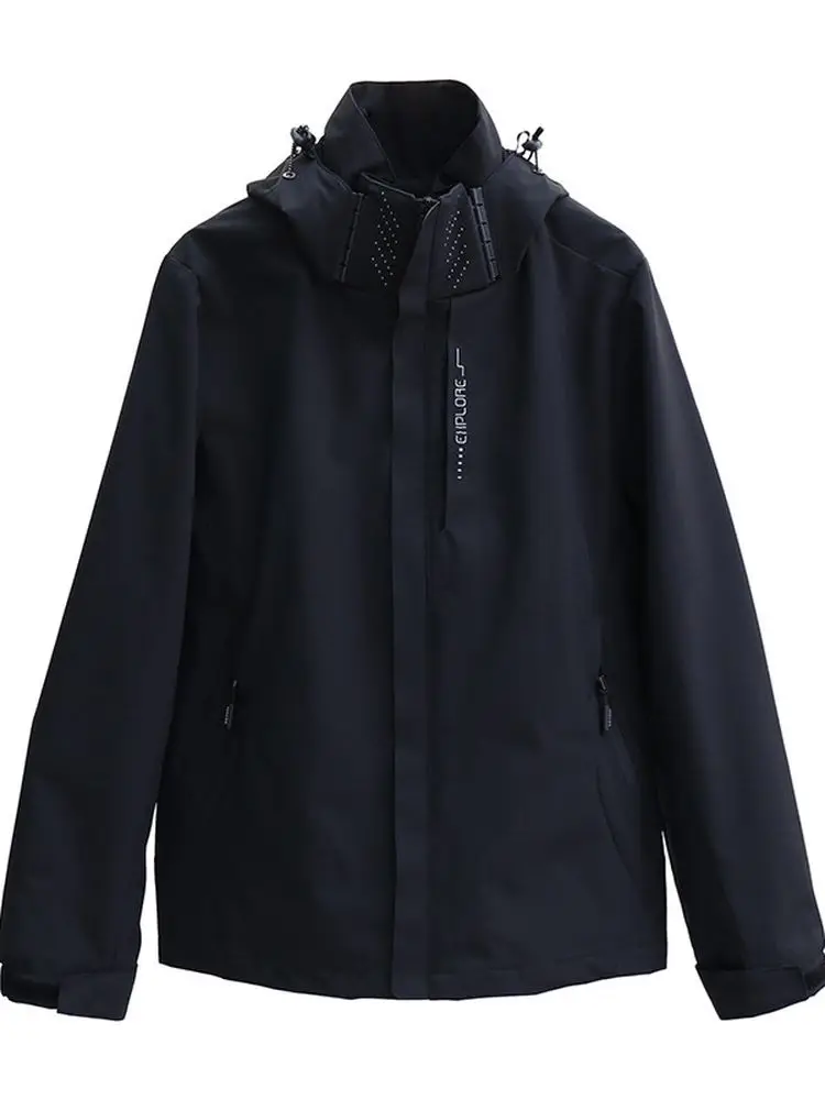 

Windbreaker For Men and Women Hiking Jackets Waterproof Outdoor Climb Trekking Spring Autumn Hooded Jackets Breathable Coat