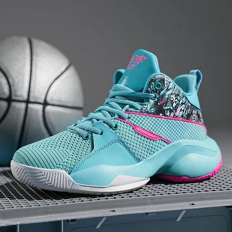 

Shoes For Men Basketball Shoes Unisex Couple Street Basketball White Sports Shoes Basketball High Quality Sneakers Walking Shoes