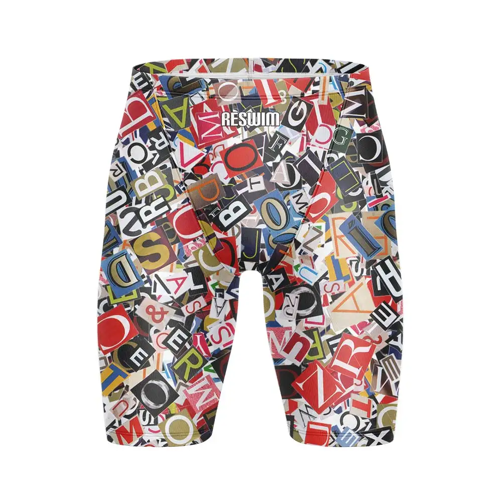 Мужские плавки Плавательный Джаммер Гоночный купальник Шорты Спортивные