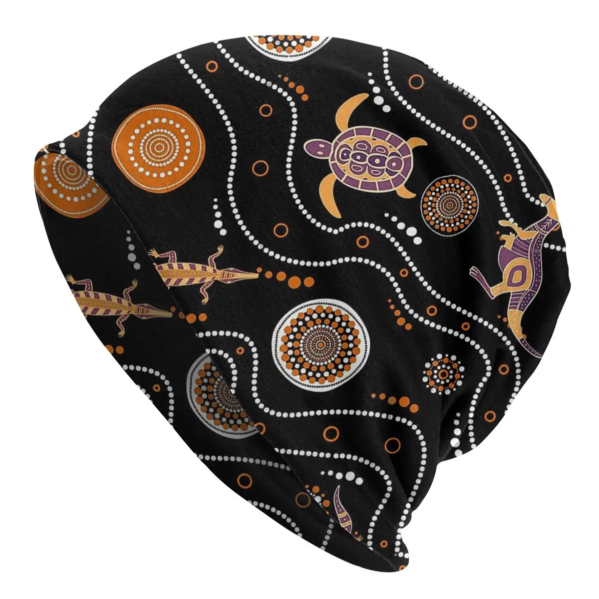 

Аутентичные австралийские художественные осенние женские теплые шапочки, двойная используемая теплая шапочка, шапки