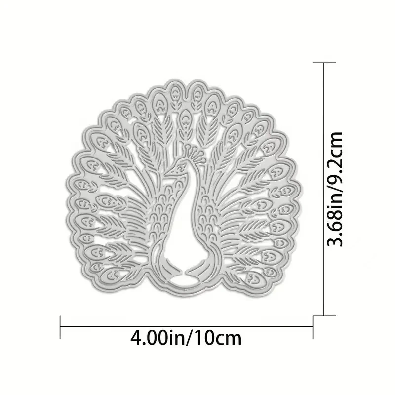 Форма для резки павлина альбом вырезок поздравительная открытка ручная работа