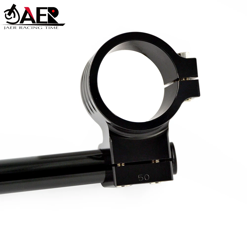 Черный 22 мм 7/8 дюйма Регулируемый зажим на руль для Yamaha YZF R6 1999-2013 вилки ons трубки