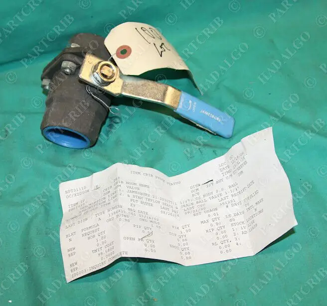 

Neles Jamesbury Ball Valve 21-2236TT 1 1/4" 1.25" NEW