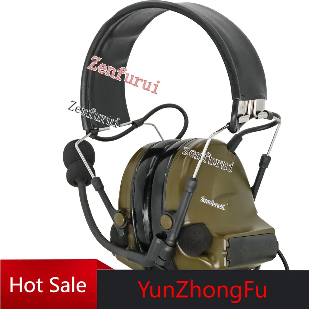 

4 Generation Chip Comtac-II/C2 Pickup Electronic Noise Reduction Tactical Headset FG