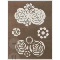 roses flower 2022 newest layering stencils reusable craft template kids fun diy drawing scrapbooking coloring folders decoration