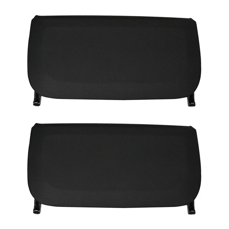 

2X LHD RHD Car Seat Back Panel Part Cover Replacement For-BMW F10 F01 F02 5 Series GT 7 Series(Black)