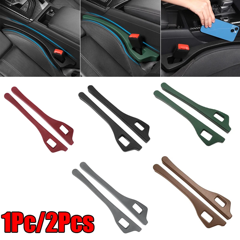 

Universal PU Leak-proof Filling Strip Anti-Drop Seat Gap Strip With Hole Car Decor Car Seat Gap Filler Auto Interior Accessories