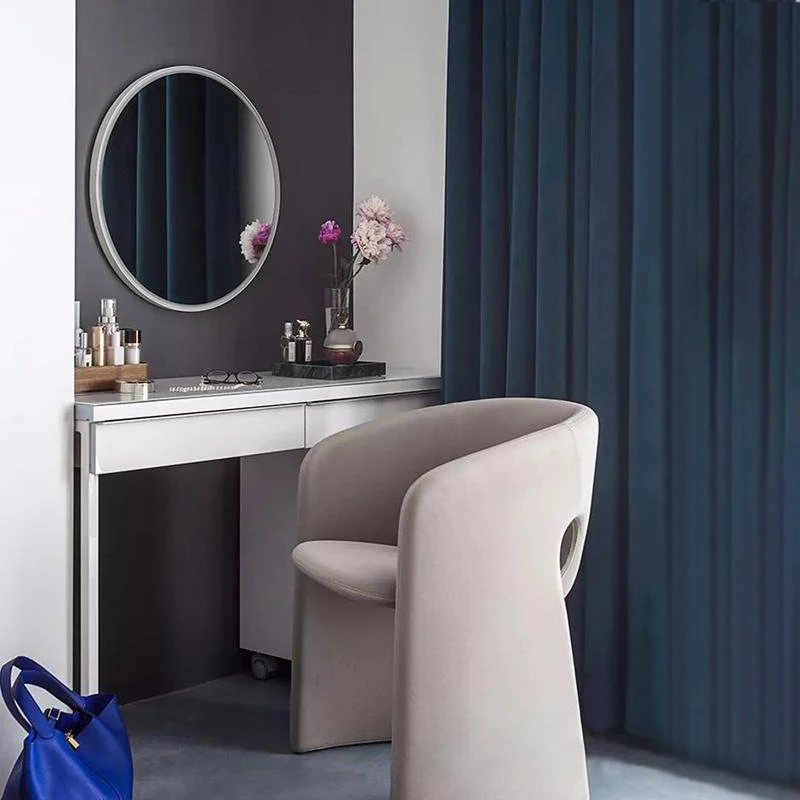 

Скандинавский креативный тканевый стул GY для спальни, косметическое кресло для отдыха, индивидуальные переговоров, отдельный обеденный ст...