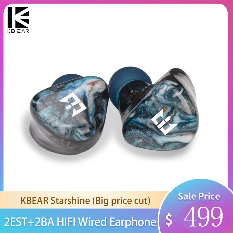 

TRI Starshine 2EST+2BA HIFI Wired Earphone In Ear Monitor Gaming Headphone Earbuds Headset TRI Meteor Starsea Starlight IEMs TK2