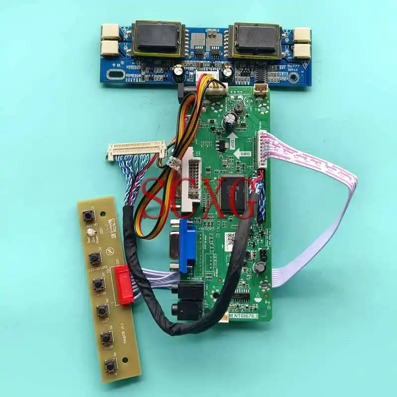 

Для контроллера экрана ноутбука M215HW01 MT215DW01, плата HDMI-совместимая с VGA DVI 21,5 ", комплект «сделай сам», LVDS 30-Pin 1920*1080 4CCFL