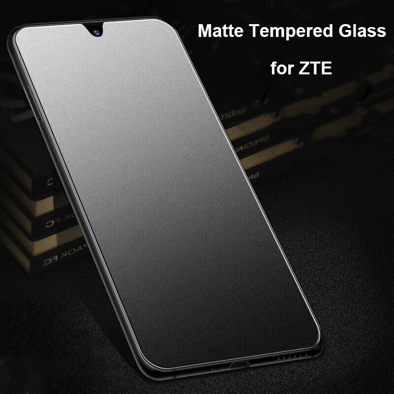 

Matte Tempered Glass for ZTE Blade A7S V10 Vita 10 20 V Smart V2020 Axon 10 Pro Anti Blue Light Frosted Screen Protector Film