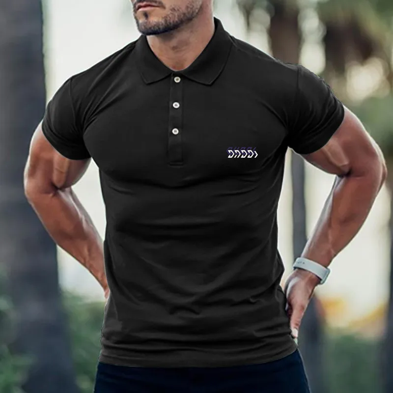 Fashion Men Polo Men Shirt Short Sleeve Polo Shirt 100% cotton Polo New Clothing Summer Streetwear Casual Men Tops