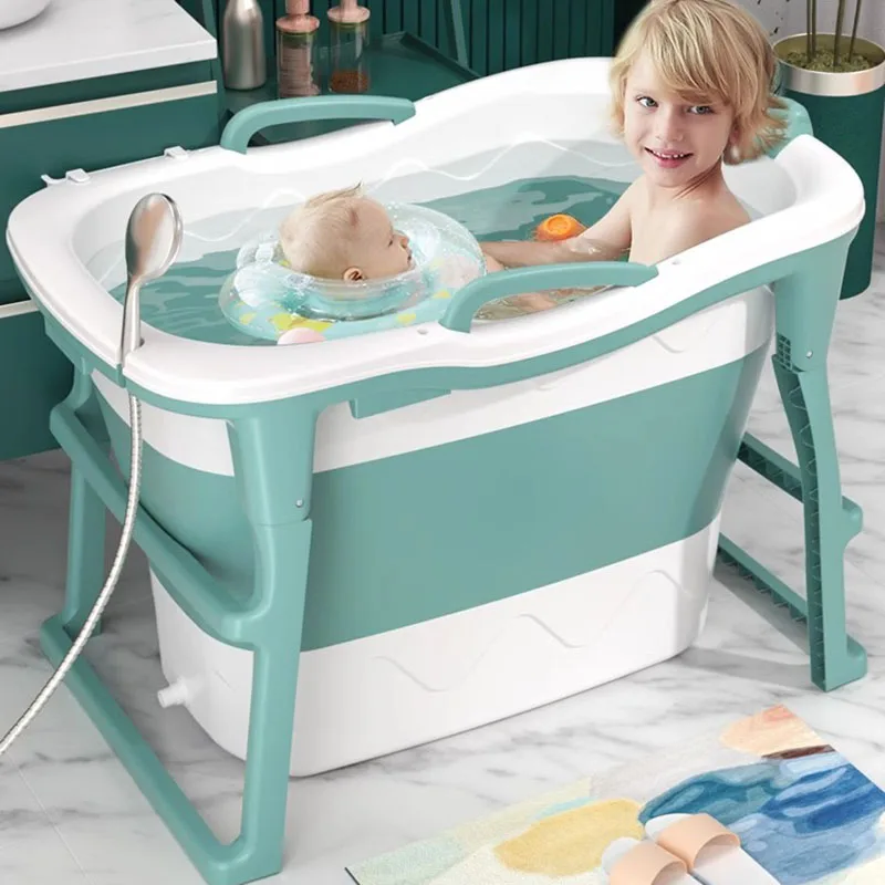 Ванна Складная с животными для душа детей и женщин ног складная дома