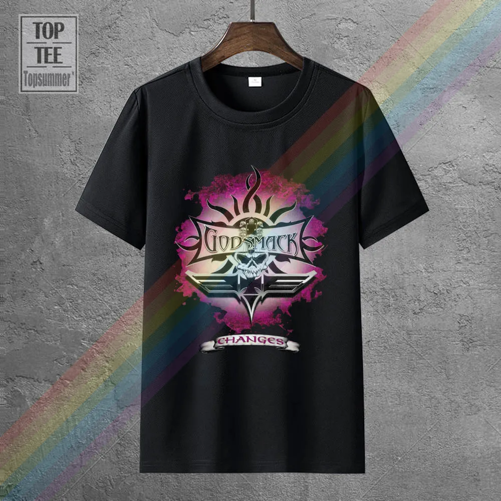 

New Popular Godsmack The Oracle Rock Band Album Mens Black T-Shirt S-3Xl Fashion Classic Tee Shirt