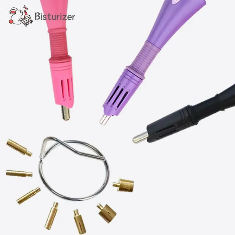 

Популярная ручка с отверстием для отвода тепла, безопасная ручка для глажки, портативный многофункциональный набор сверлильных ручек