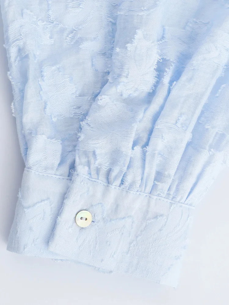 Блузка женская KAOPU ZA с контрастным принтом