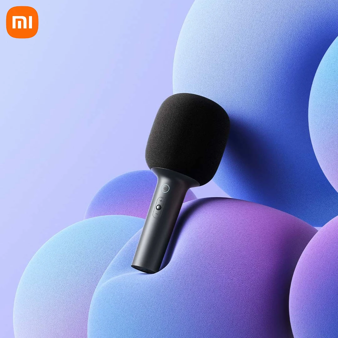 

2021 the Latest Mi K Song Microphone KTV Class Stereo Sound-Duet 9 Interesting Sound Millet Microphone