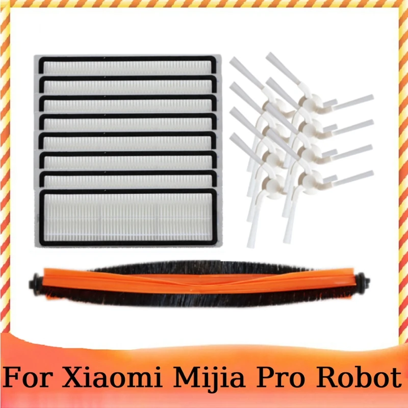 

Replacement Parts For Xiaomi Mijia Pro Robot Vacuum Cleaner Washable HEPA Filter Main Side Brush Accessories Kit