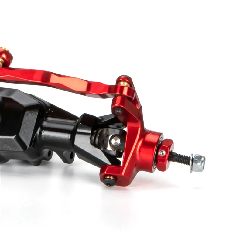 

RC Car CNC Metal Front and Rear Axle Set for Axial SCX10 III AXI03007 1/10 RC Crawler Car Upgrades Parts Accessories,3
