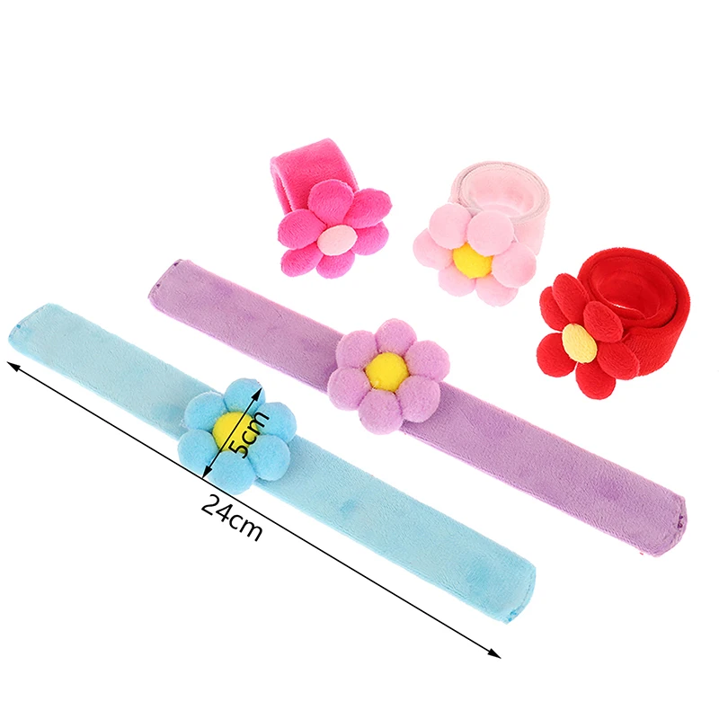Macaron-colored Pop Ring Creative Bracelet Hair Ring Snap Wrap Wristband Bracelet Hand Ring Wristband For Kids Toys Birthday