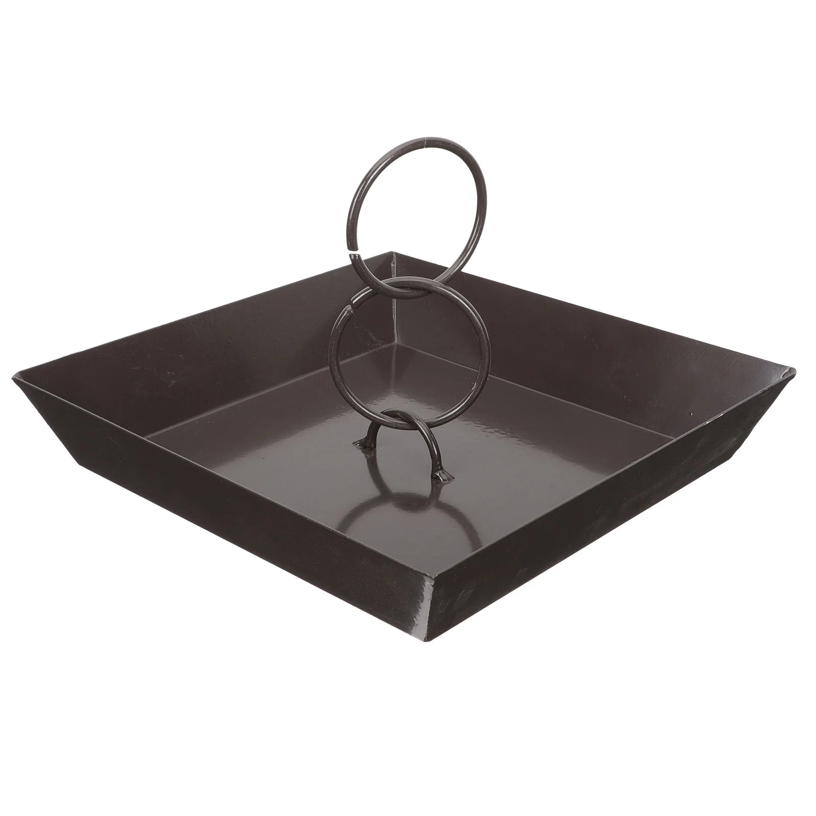 

Rain Link Birdbath Black Container Rain Chain Dish Pots Bowls Rain Chain Bowl Pp Metal Rain Chain Basin