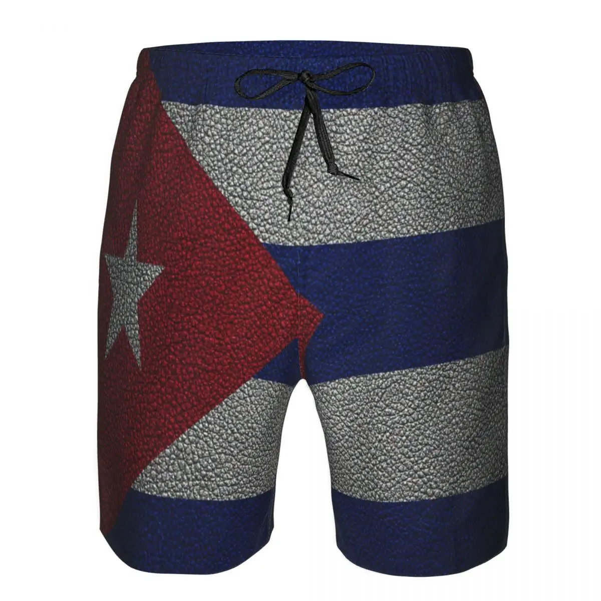 

2022 Summer Men's Swimwear Shorts Flag Of Cuba Beachwear Swim Trunks Men Swimsuit